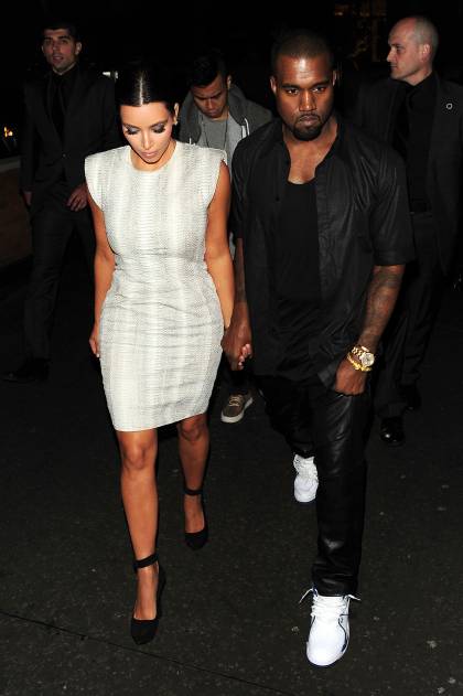 kim kardashian kanye west photos